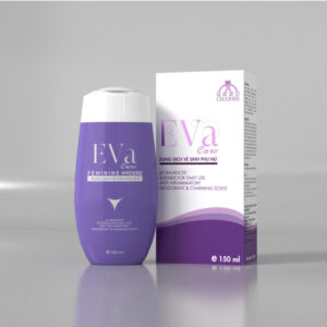 dung dịch vệ sinh eva care tím