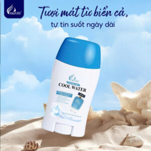 40gr COOL WATER - Kem khử mùi nam với hương thơm tươi mát của AQVA - Charme Perfume