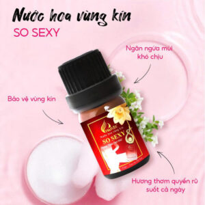 🦋 5ml SO SEXY -  Nước hoa vùng kín Charme Perfume