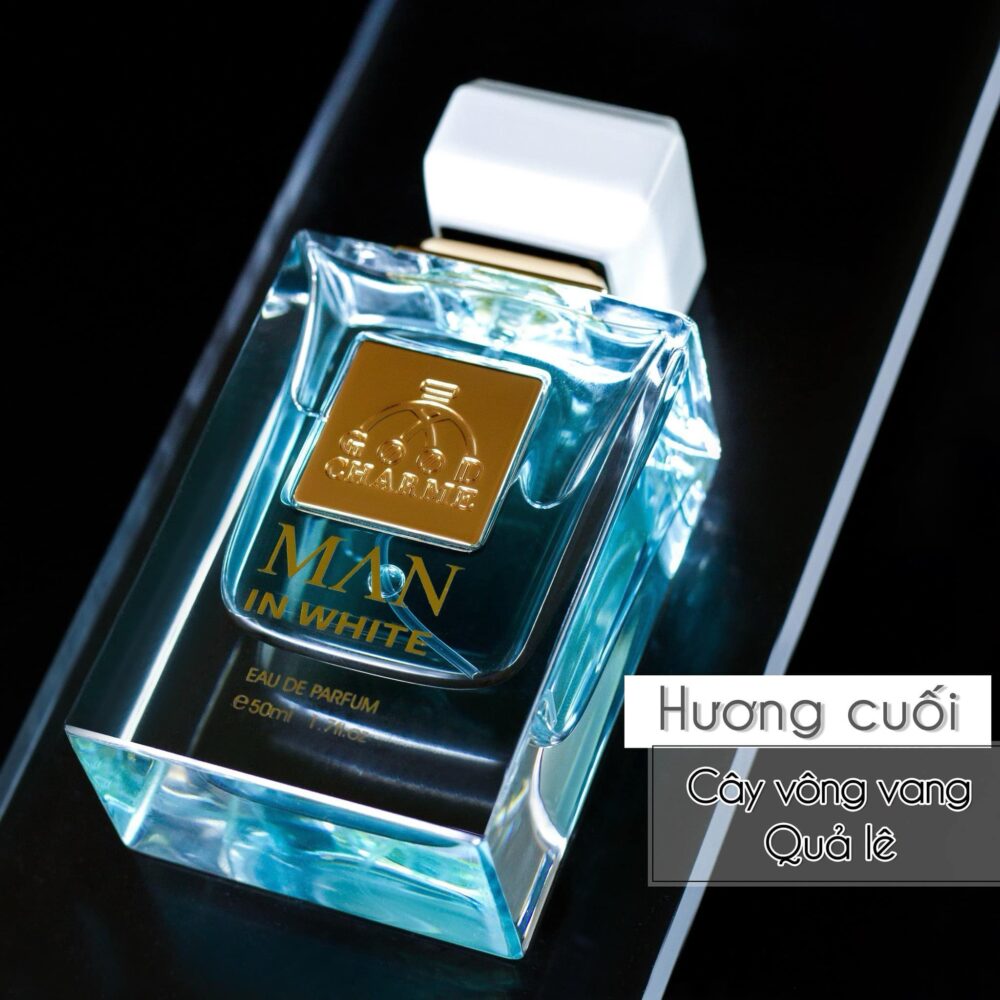 50ml MAN IN WHITE EDP GOOD CHARME | Sạch sẽ, tinh tế và cuốn hút theo cách rất riêng (hết hàng) - Ảnh 4